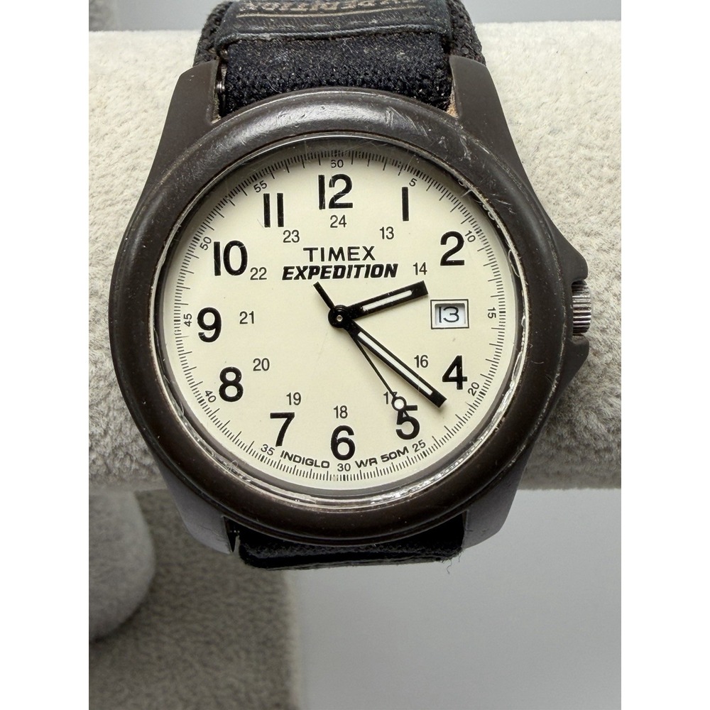 Timex T49101 Camper New Battery Mens Watch 39MM 8"‎ Nylon Band